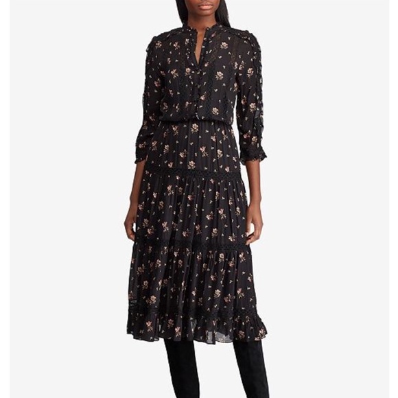 Polo by Ralph Lauren Dresses | Ralph Lauren Floral Midi Dress Nwt | Poshmark